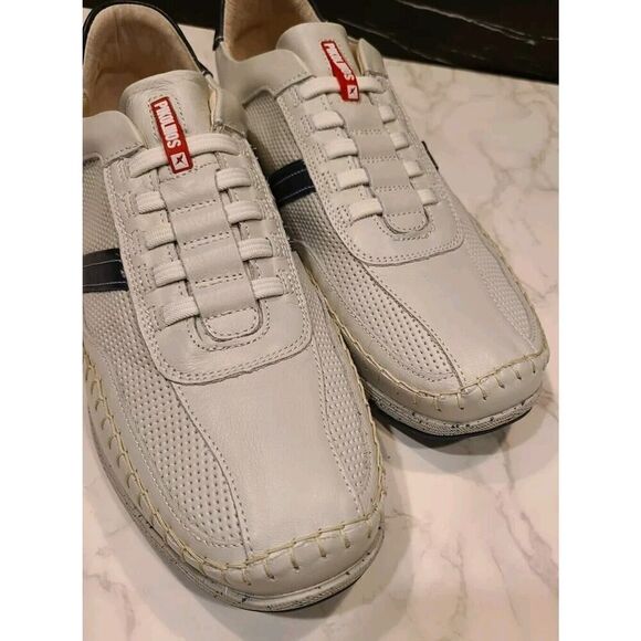 Pikolinos Men's FUENCARRAL Multicolor Sneakers w stitching Espuma White 42/8US - Picture 14 of 16